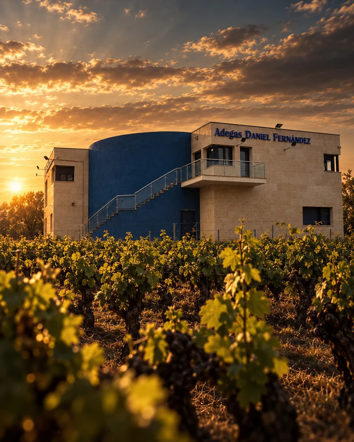 Bodegas Daniel Fernández y sus viñedos en Verín, D.O. Monterrei