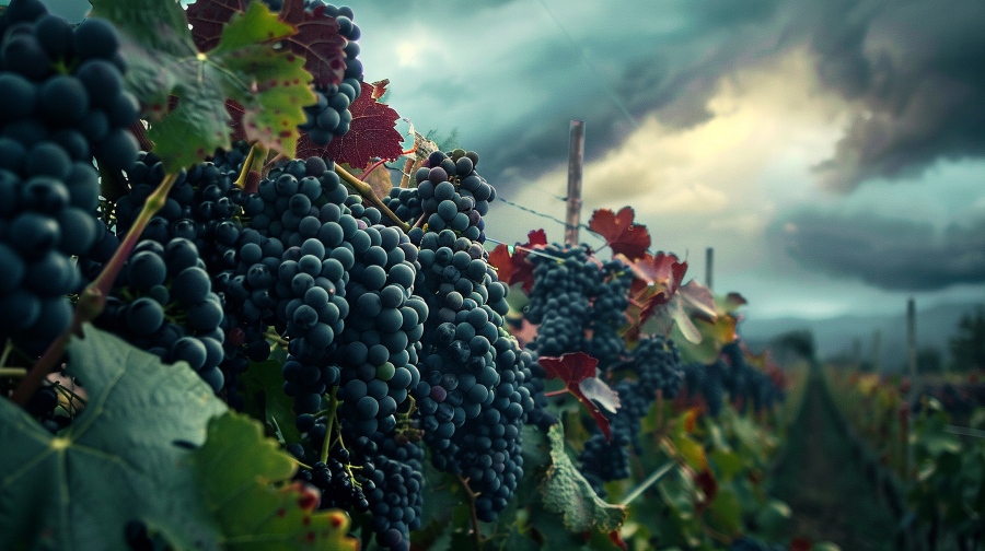 Uva Mencía gallega